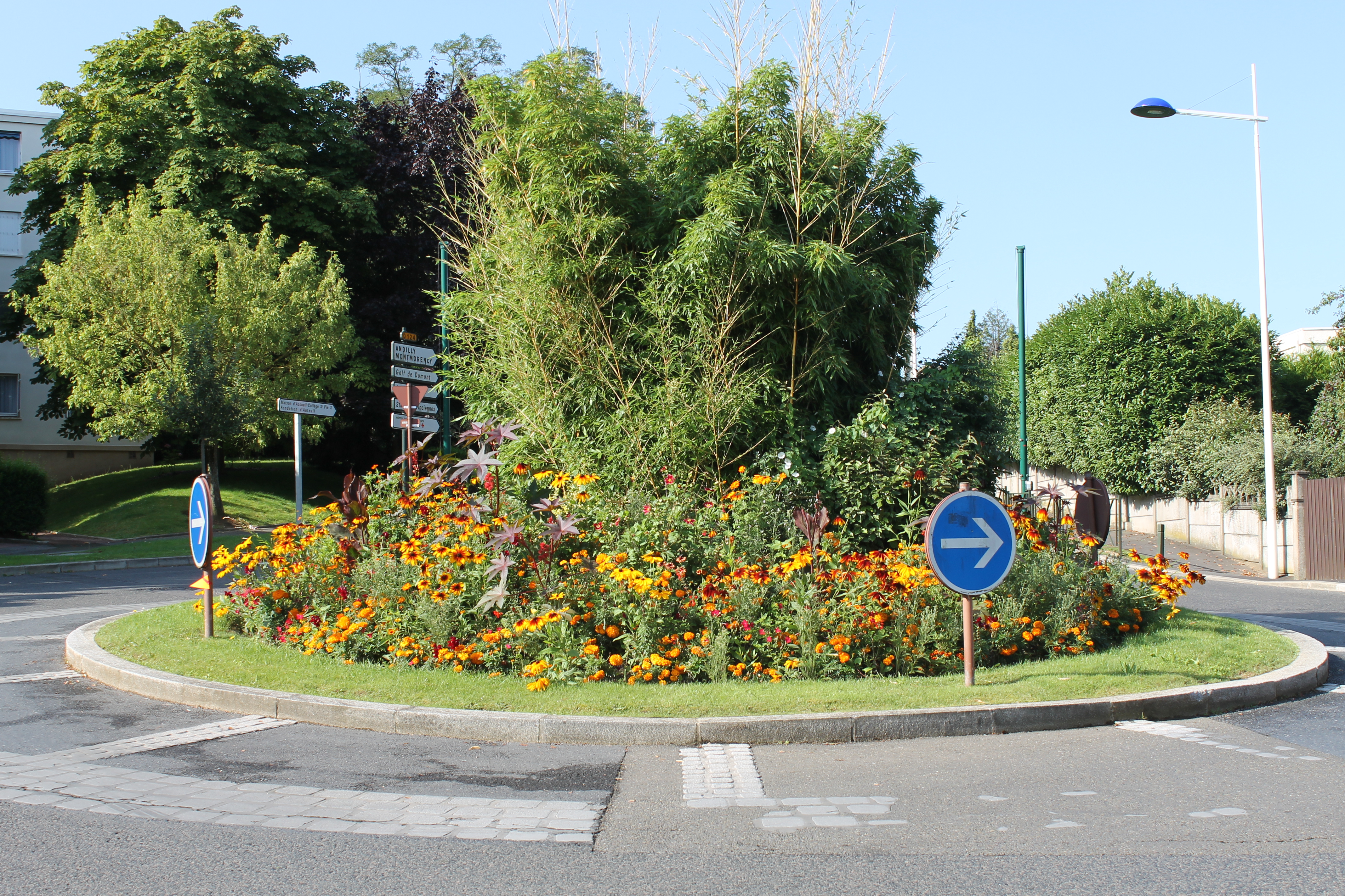 rond point cimetière